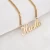 Custom 18K Gold Plate Stainless Steel Jewellery Ladies Women Design Letter Name Necklace Personalised Jewelry Choker Necklace