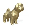 custom 3D Dog  Low Poly model