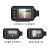 Custom Brand Motorcycle Car Dashboard Camera 720P Auto Vehicle Cam IP68 Waterproof DVR Recorder Dual Lens bike camera motorcycle