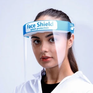 Custom Clear Adult Face shield Anti-dust Anti Splash Plastic Protective Face-Shield Full Face Faceshield