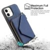 Custom design leather phone case with card holder crossbody phone wallet case for iphone 13