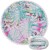 Import Custom Design Pizza Printed Microfiber Sand Free Round Beach Towels with Tassel from China