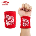 Custom Design Terry Cotton Embroidery Sports SweatBand