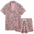 Import Custom Design Wholesale Lady Cotton Modal Night Shirts Maternity Matching Two Piece Short Pajamas Set Women Sleep Wear from China