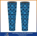 Custom high quality Polyester Spandex Sport Compression Volleyball arm sleeve /oversleeve/ arm sleeves covers/sleevelet