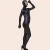 Import custom hot sale cheap open face black women latex catsuit from China