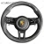 Import Custom Hot sale leather steering wheel for porsche cayenne panamera 911 997 985 981 2020 2021 from China