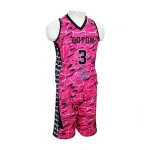 Custom Latest Polyester Sublimation Printed Boys Basketball Wear