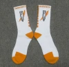 Custom Made Sport Logo Socks Cushioned Athletic Sports Crew Thick Winter Socks for Men & Women