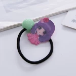 Custom new design Factory Cute Girls  Hair Tie Knot Rubber Band Hair Accessories