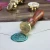 Import Custom Personal Sealing Wax Stamp Round Brass Head and rose wooden handle from China