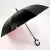 Import Custom Printed Double Layer C Handle Upside Down Reverse inverted umbrella from China