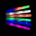 Custom promotional LED light up foam stick factory direct supply