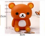 Custom PVC toys piggy bank money box plastic coin bank Educational toys pvc coin bank(BZ-R002)