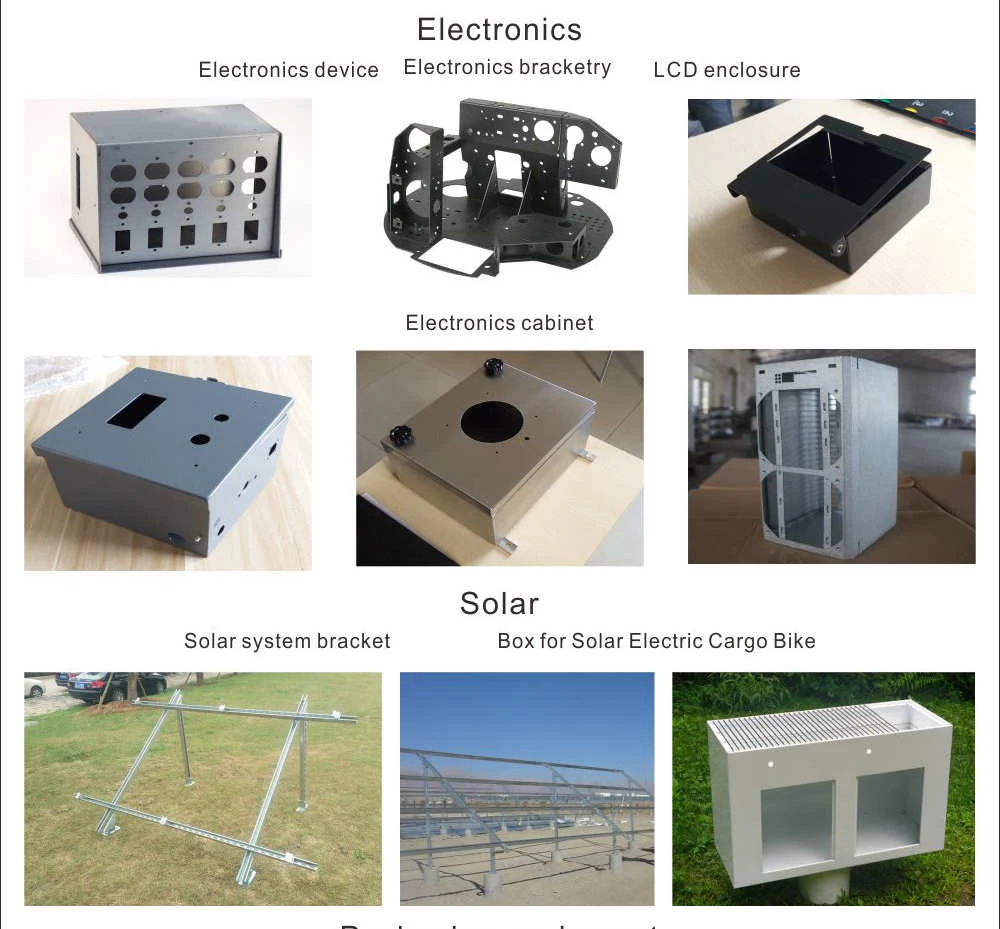Custom sheet metal products steel enclosure fabrication