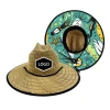 Custom Sunscreen Travel Seaside Vacation Western Straw Hat Straw Hat Men Hollow Straw Hats