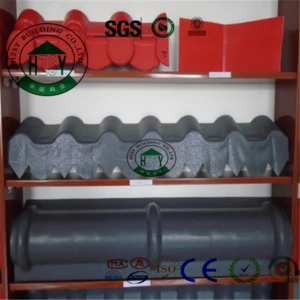 Custom waterproof plastic roof tiles for sheds building materials house bamboos shape tile