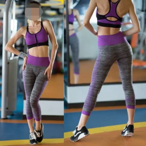 Custom Yoga Leggings With Custom Logo Polyamide Yoga Pants in Fitness & Yoga Wear