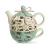 Import Customization ceramic teapot  for one set porcelain teapot with cup  single used stackable pot  teapot for one from China