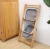 Import Customize Foldable Storage Shelves, Wide Folding Bamboo Shelf with Line Cotton Basket for Garage Home Closet from China