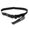 Customize LOGO Tactical Nylon Belt Red With Quick Release Metal Buckle