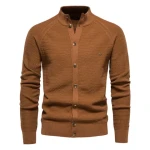 Customized Autumn And Winter New Mens Cardigan Sweater High Quality Business Sweater Knit Mens Cardigan