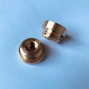 Customized brass bush cnc lathe parts metal cnc machining sleeve