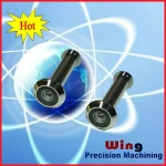 customized door peephole camera viewer with doorbell