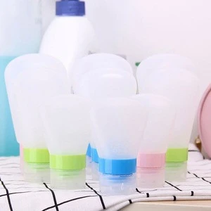 Customized Eco Non-Toxic Size Silicone Travel Bottle Set/Kit For Personal Care