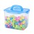 Customized kitchen freshness airtight plastic food storage container set with 7pcs