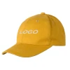 Customized Logo 100% Cotton Sport Hat Baseball Cap