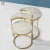 Import Customized metal framed glass decoration nightstand bedsides from China