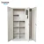 Import Customized modern KD beige color bedroom clothes storage cabinet 3 door steel armoire closet metal wardrobe locker with mirror from China