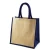Import Customized OEM Custom Natural Jute Fabric Shopping Bags from China