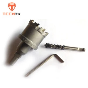 Customized Sandblast Surface stainless steel hole saw drill bits