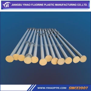 Customized strong acid alkali resistant high temperature carbon steel stainless steel PTFE lined straight pipe