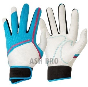 Customized Sublimate Baseball Batting Gloves in Baseball &amp; Softball For Unisex