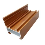 Customized White Wardrobe Sliding Doors Aluminum Square Profile For Windows And Doors