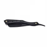 Cutthroat razor black detachable Barber shaving razors with shaving blades folding straight razor
