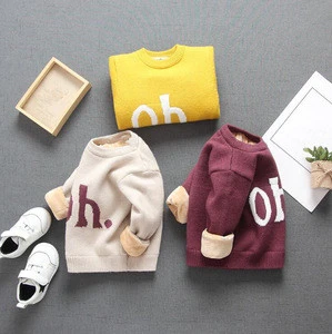 cy10265a fashion knitted girls sweaters design 2017 wholesale kids sweaters boy