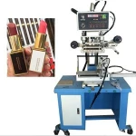 Cylinder & Flat Hot Foil Stamping Machine For Plastic Bottle / Card