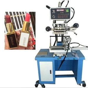 Cylinder &amp; Flat Hot Foil Stamping Machine For Plastic Bottle / Card