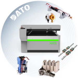 Dato DTC-1318 90W laser cutting and engraving machine CO2 laser cutter, DIY laser marking machine cnc with CE certificate