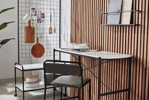 Design/modern, wooden metal home bar table