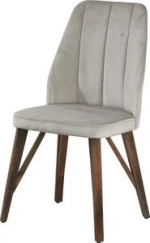 Dining chair wood leg luxury chair living room  hotel restaurant chair