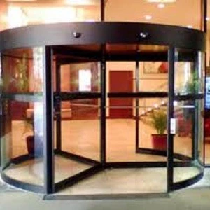 Direct factory supply popular 3 wings / 3 panels Revolving Door for Main Entrance