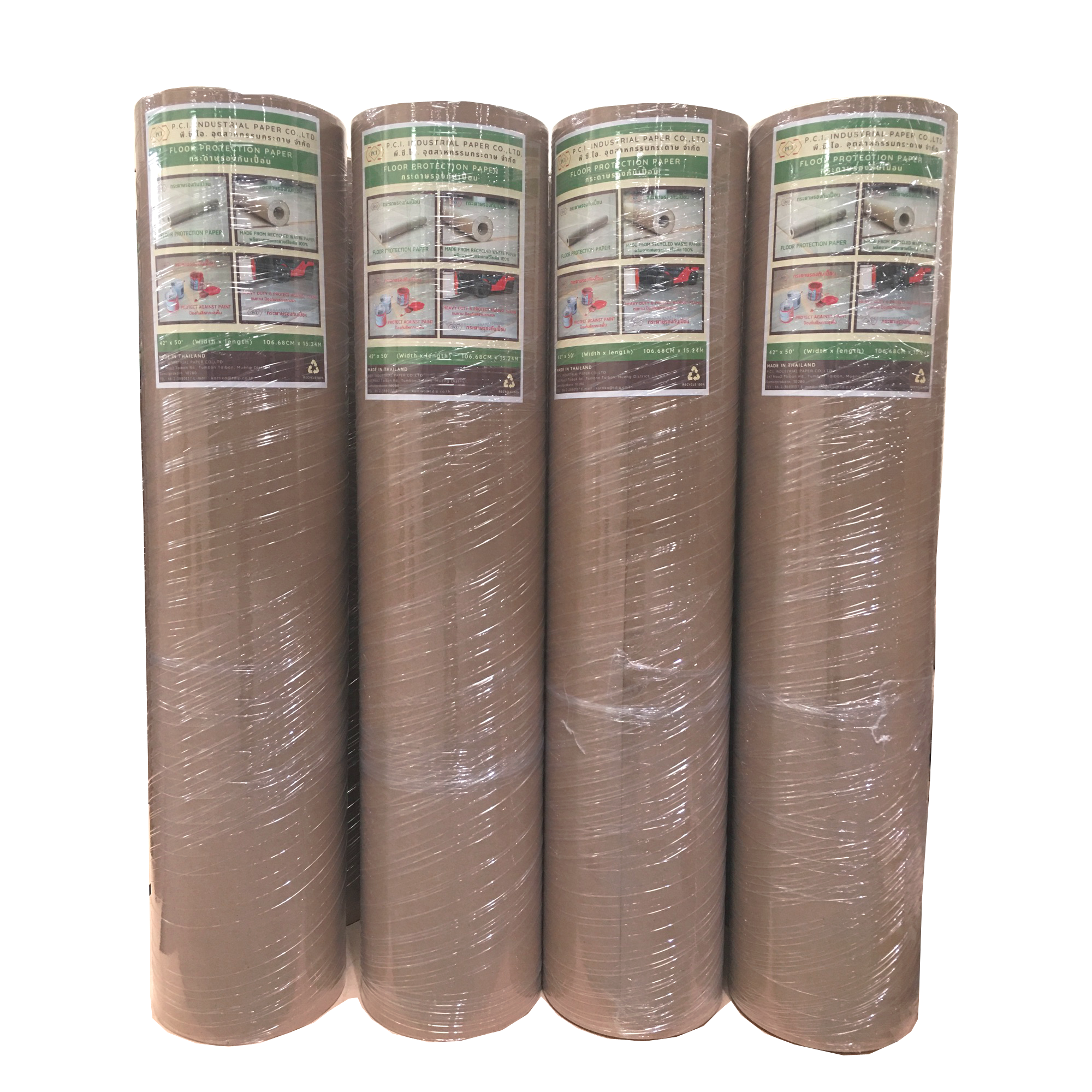 Buy Disposable Floor Protection Paper Roll For Covering Surfaces ...