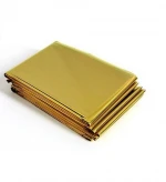 Disposable survival mylar rescue aluminium foil emergency thermal blankets
