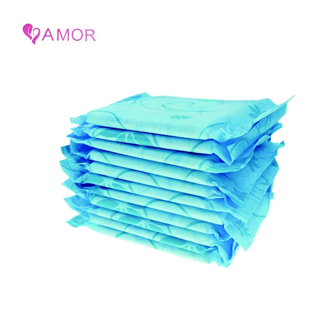 Disposable ultra-thin sanitary napkin with negative ion