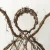 Import DIY Crafts Hand Made Natural Twig Rattan Angle 3D Rantten craft  for Christmas Decoration from China